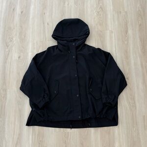 Zara Black Fall Jacket, Size Women's Large